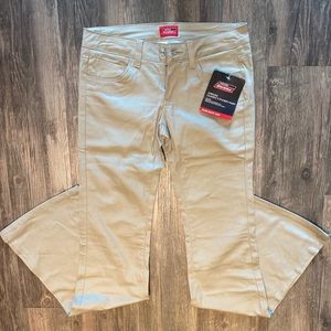 Dickies Slim Boot Cut Khakis NEW